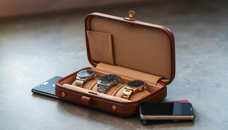 rolex travel pouch